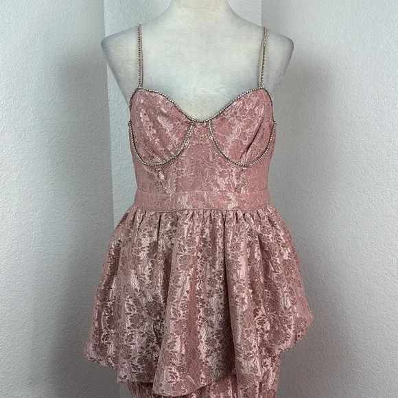 Revolve X For Love Lemons ABENDKLEID SHAI Maxi Dress Size Medium NWT